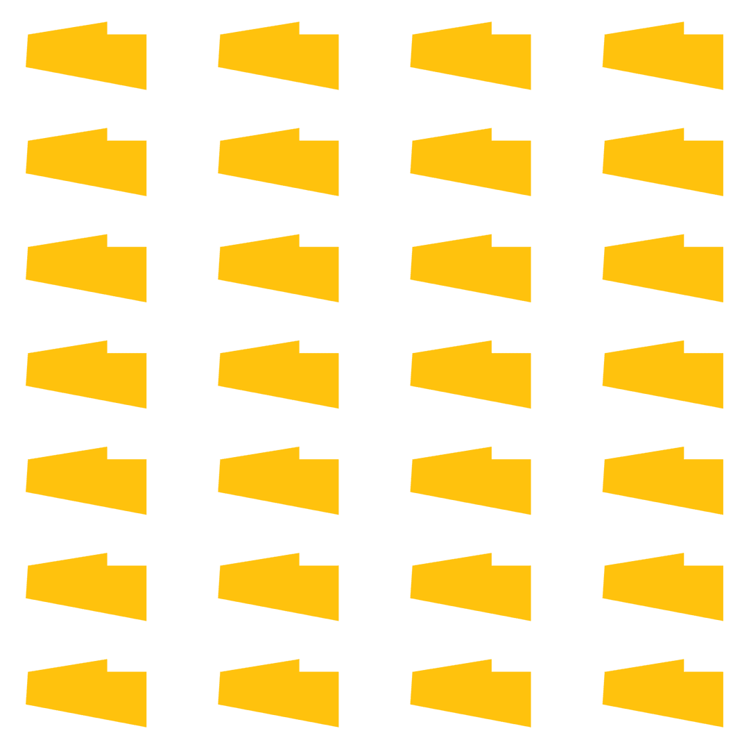 Pattern of Yellow Shapes on Transparent Background for Innovative Design