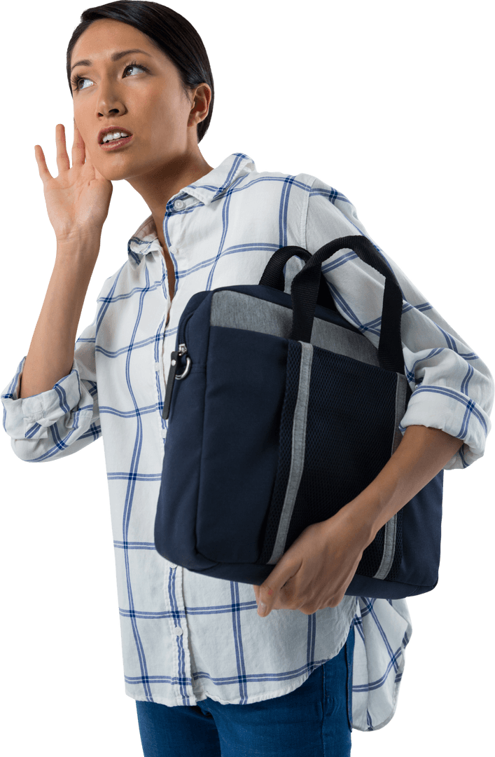 Curious Executive Listening with Transparent Isolated Effect