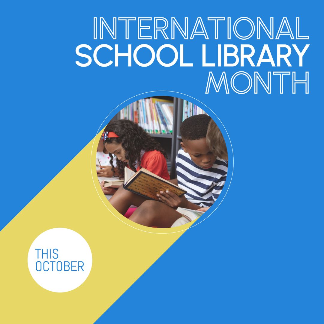 Celebrating International School Library Month with Diverse Children Reading