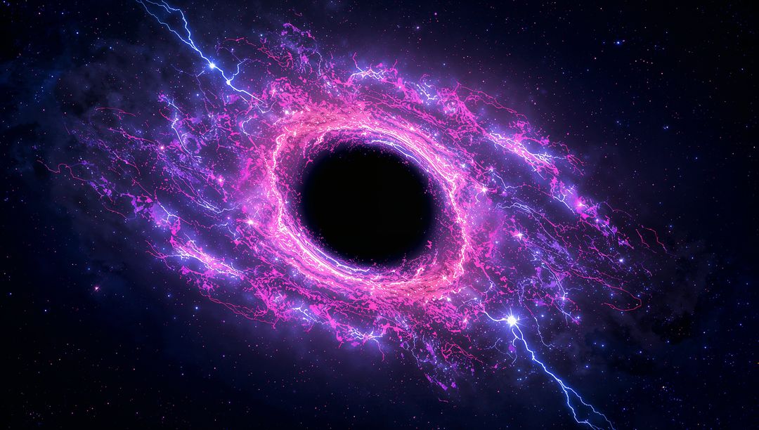 Intricate Black Hole with Luminous Plasma and Electric Arcs