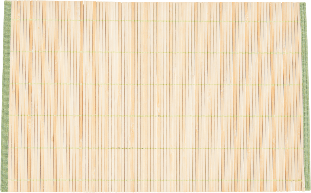 Transparent Bamboo Sushi Mat Texture for Culinary Themes