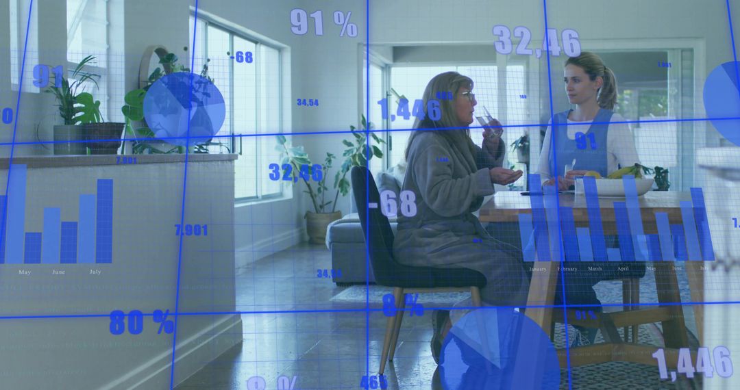 Analyzing Data with Conceptual Overlays in Living Space