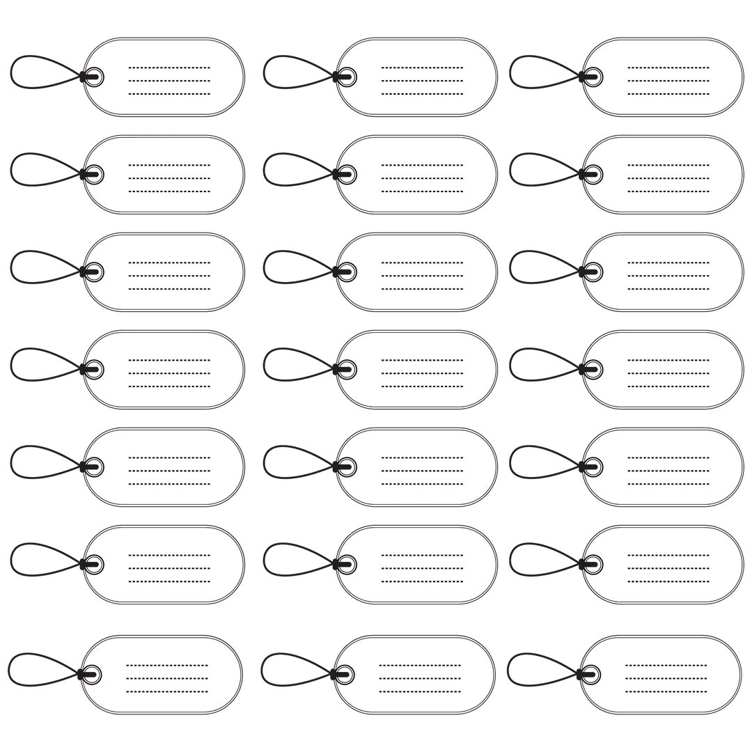 Transparent White Name Tags Pattern on Repeat - Download Free Stock Images Pikwizard.com