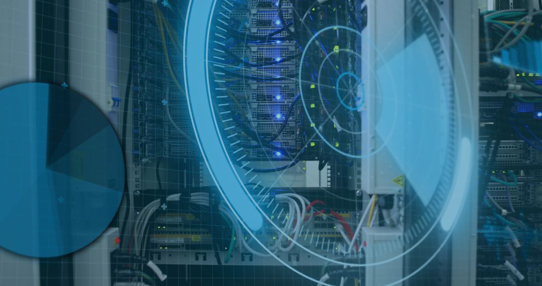 Digital Interface Overlaying Server Room Technology