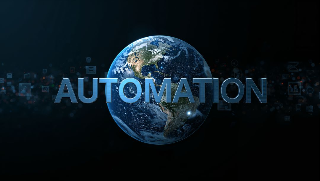 Earth with Growing Arresting Automation Theme in Digital Universe