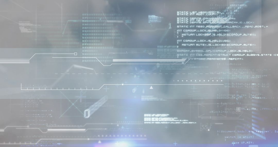 abstract tech interface with digital data streams - Free Images, Stock Photos and Pictures on Pikwizard.com