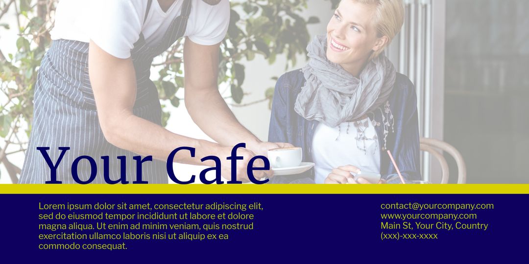 Inviting Café Ambiance with Welcoming Customer Service