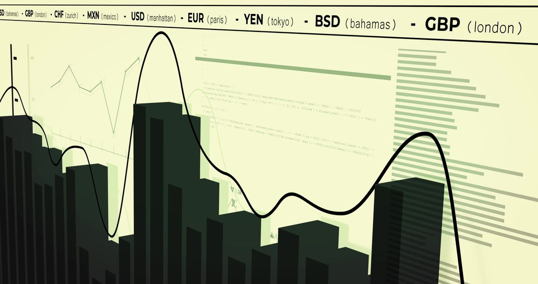 Global Financial Data Analysis with Currency Graphs