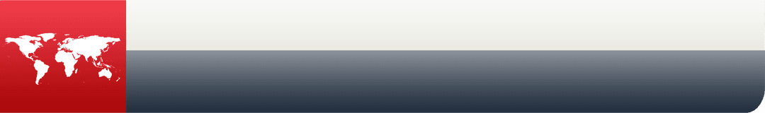 Transparent Banner with World Continents Silhouette Design