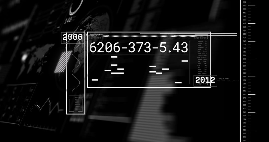 Digital Data Processing and Global Connections Analysis