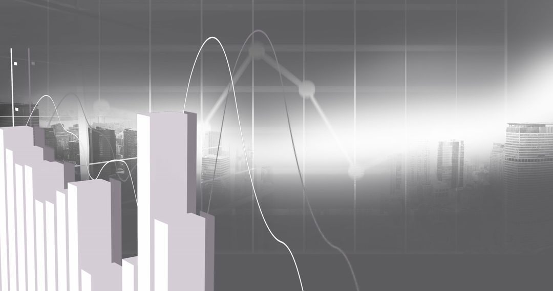 Digital Graphs Visualization over Urban Landscape