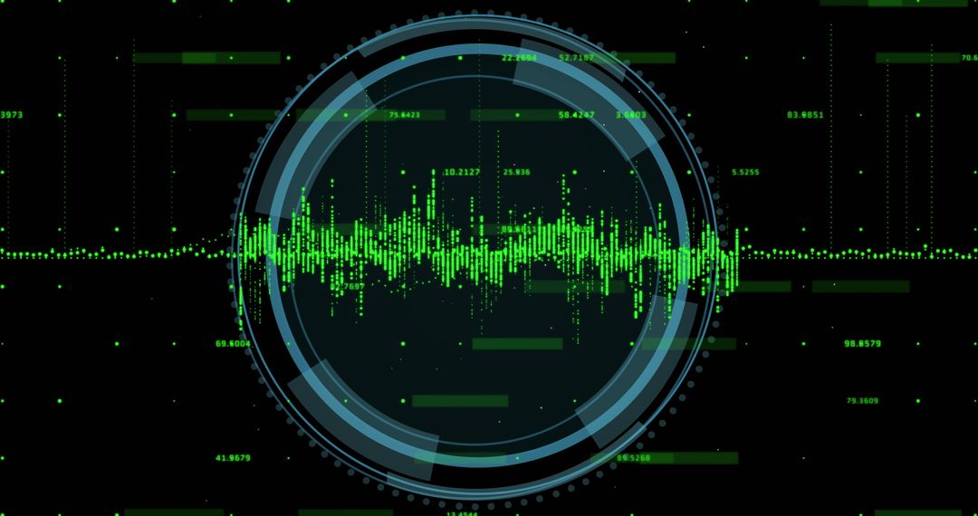 Digital Data Wave with Cyber Security Elements