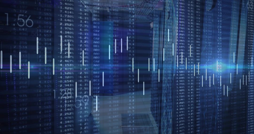 Digital Financial Data Overlay in Modern Data Center Setting