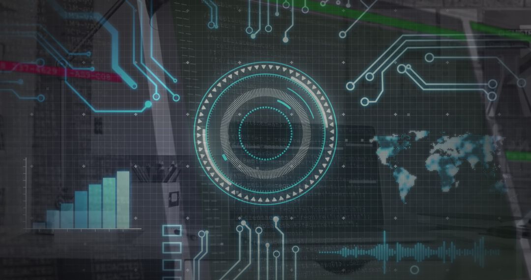 Digital Scope Scanning Data on High-Tech Interface