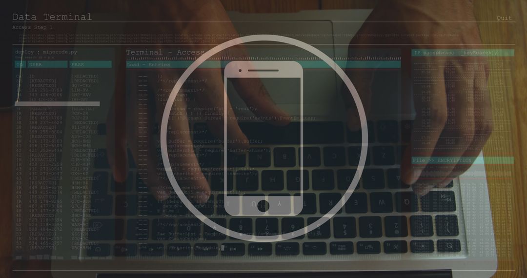 Tech Innovation: Data Processing and Smartphone Integration