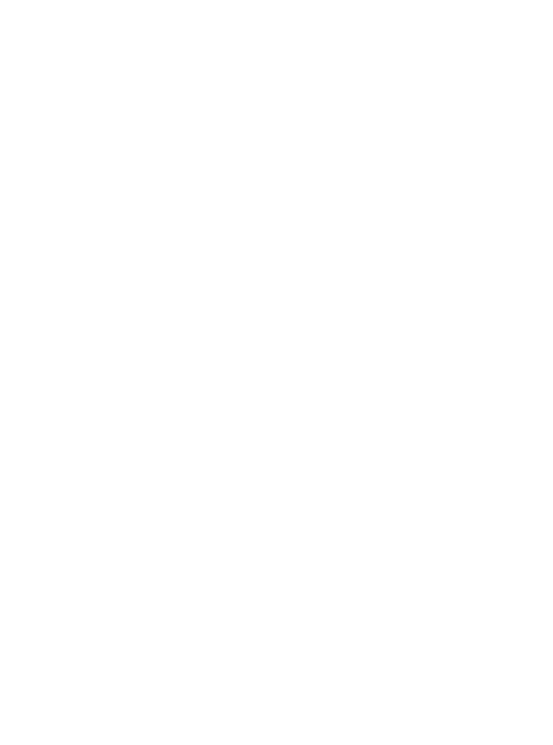 Geometric Abstract White Shape on Transparent Vector PNG