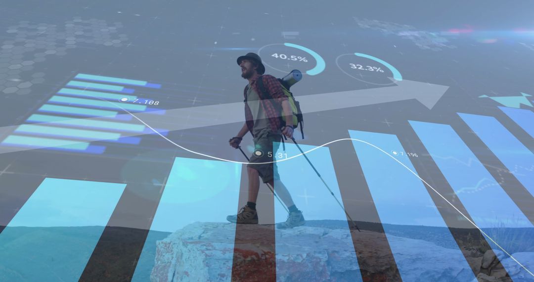 Dynamic Intersection of Hiking and Financial Data Analysis