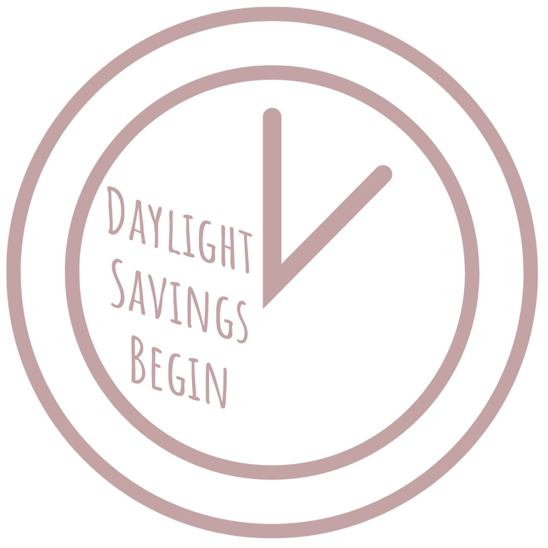 Daylight Saving Time Begins with Clock Symbol Design - Download Free Stock Images Pikwizard.com