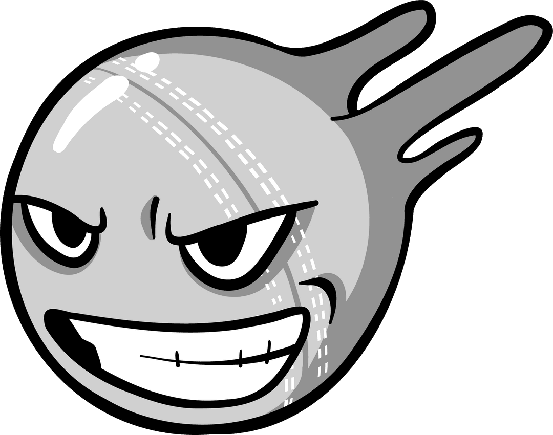 Energetic Sport Ball Racing on Transparent Background