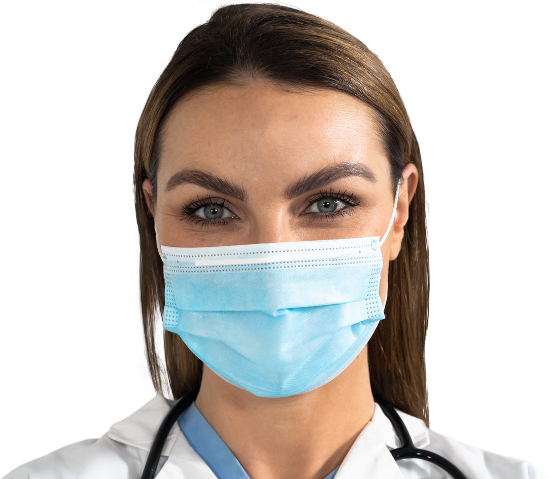 Transparent Background Smiling Medical Professional Wearing Mask - Download Free Stock Images Pikwizard.com