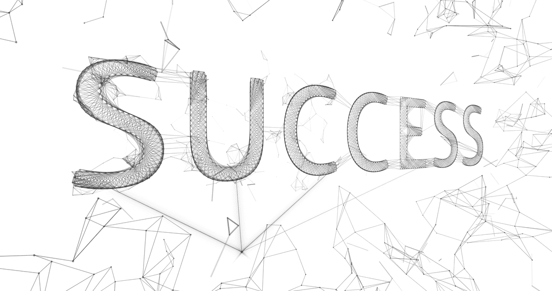 abstract transparent success text design in dynamic composition - Download Free Stock Images Pikwizard.com