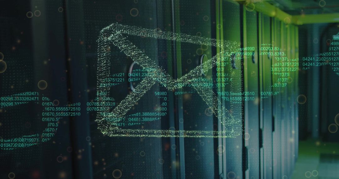 Digital Envelope and Data Processing in Server Room