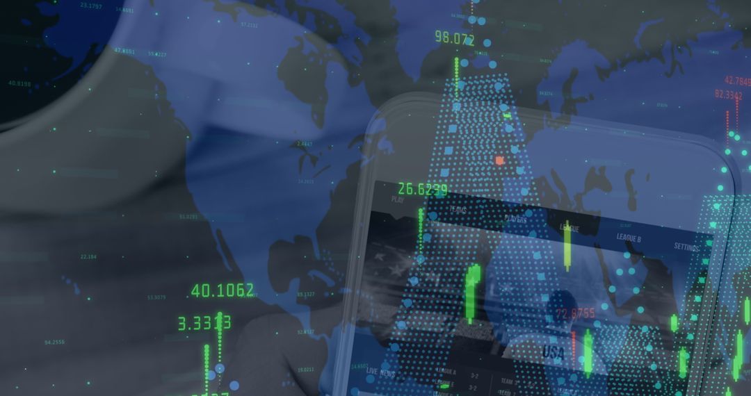 Global Financial Data and Technology Interface Concept