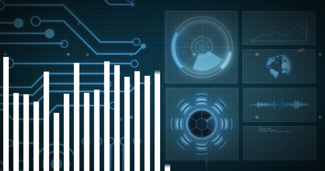 Digital Interface with Global Data and Technology Elements