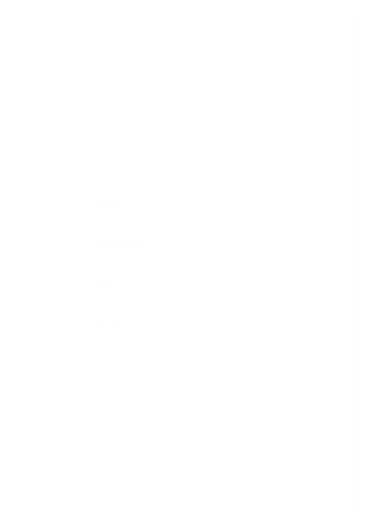 Invitation Card with Lines on Transparent Background for Events