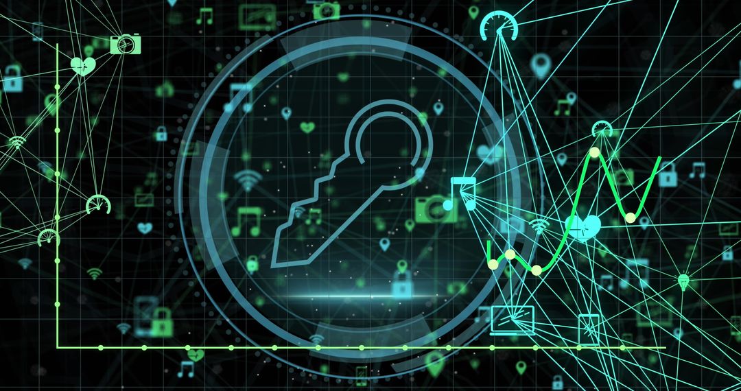 Digital Cybersecurity Networks and Data Visualization