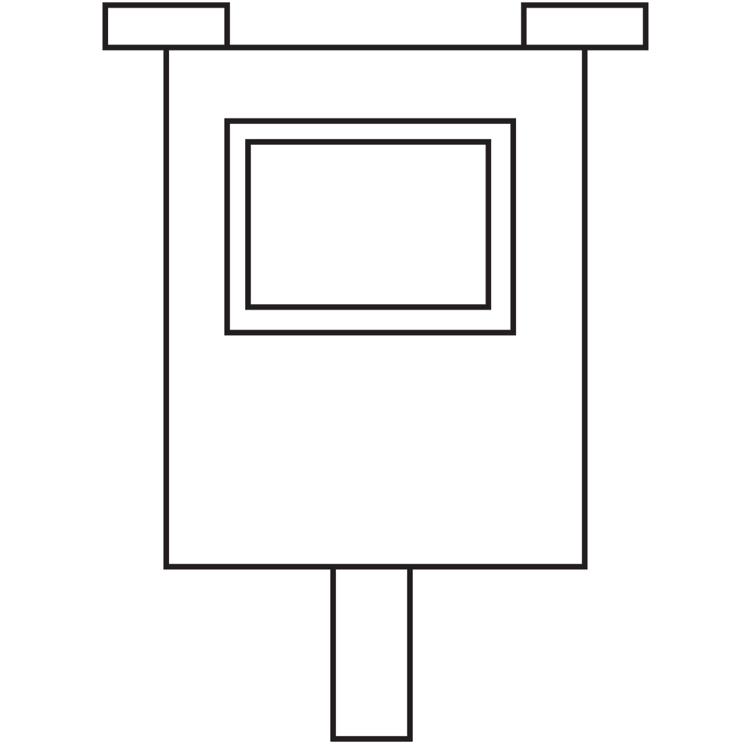 Modern Graphic Design with Transparent Background