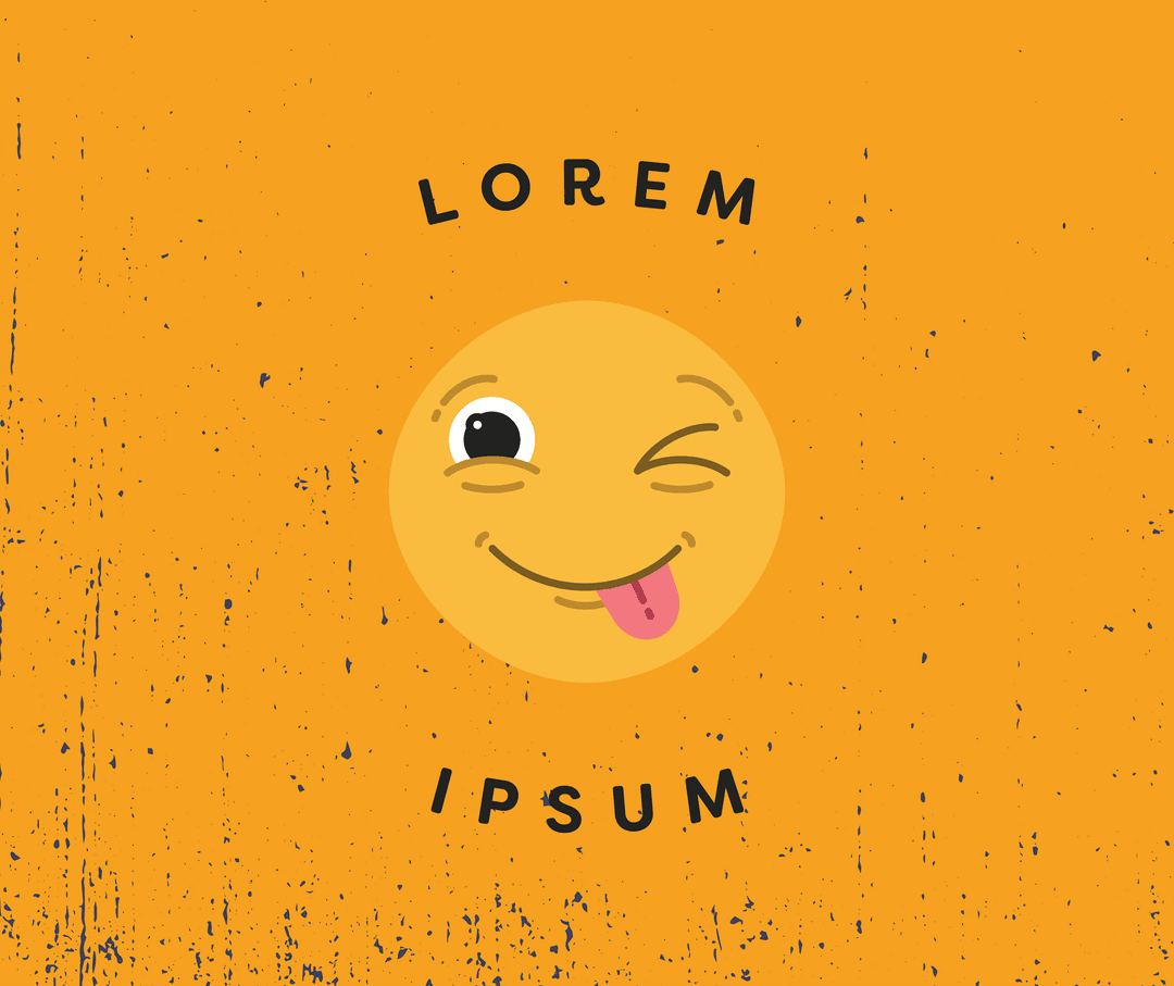 Winking Emoji Icon on Transparent Background for Fun Communication