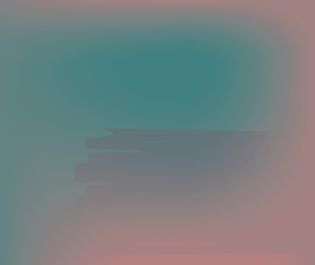 Abstract Gradient Shape on Transparent Background