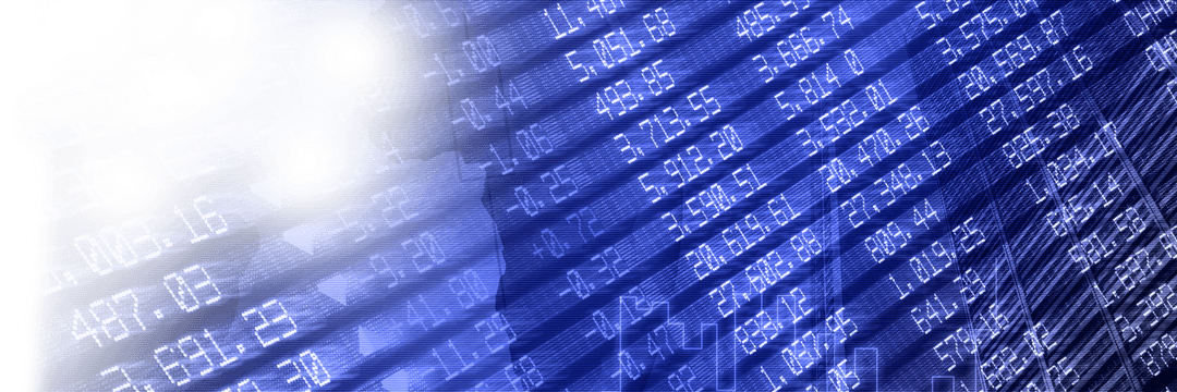 Transparent Stock Market Numbers Digital Illustration