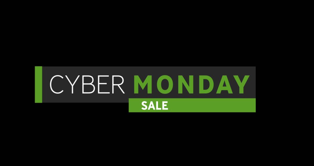 Cyber Monday Digital Sale Announcement Graphic