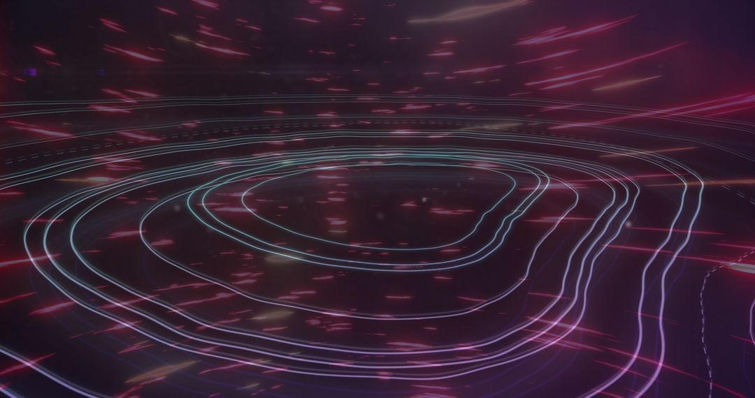 Dynamic Light Trails Representing Global Connectivity - Free Images, Stock Photos and Pictures on Pikwizard.com