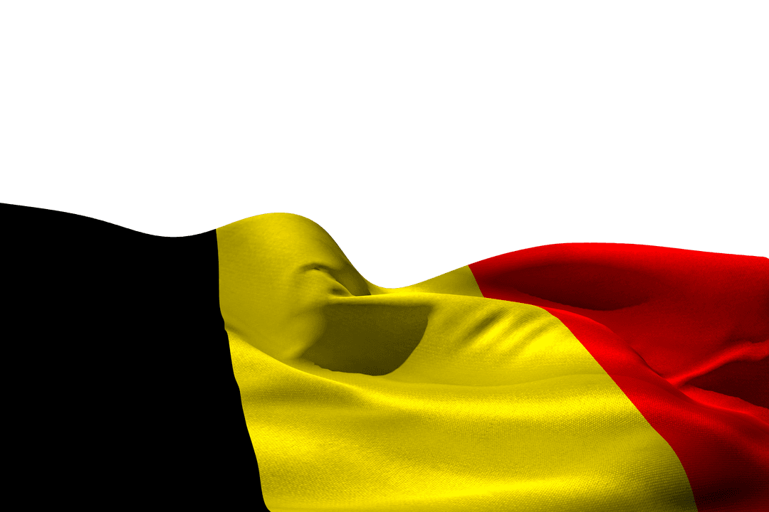 Waving Belgian Flag on Transparent Background - Download Free Stock Images Pikwizard.com