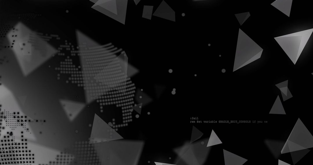 Digital Data Flow with Geometric Abstract Patterns - Free Images, Stock Photos and Pictures on Pikwizard.com