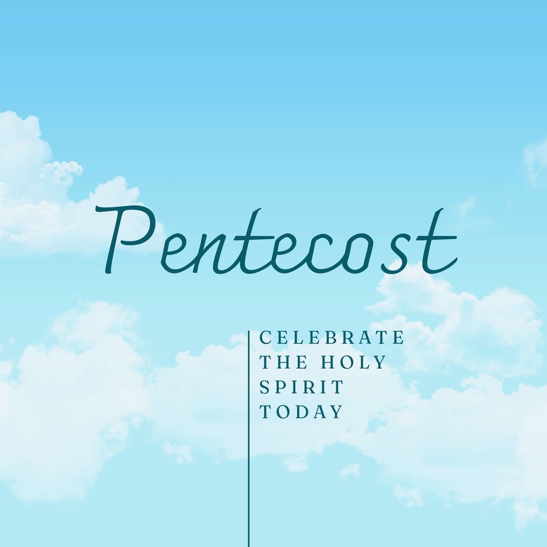 Pentecost Celebration Inspirational Clouds Sky Concept - Download Free Stock Templates Pikwizard.com