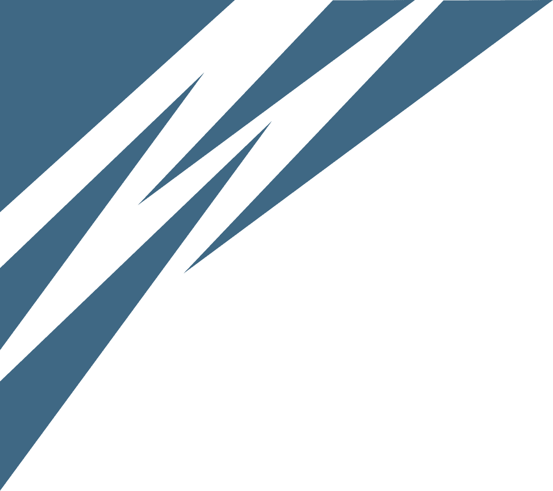 Abstract Dark Blue Triangles on Transparent Background Design