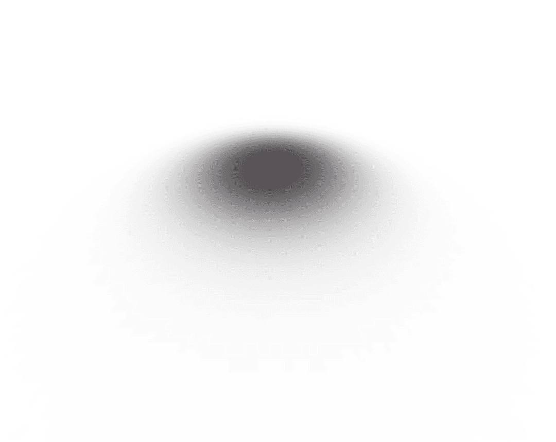 Dark Tint Abstract Circle on Transparent Background