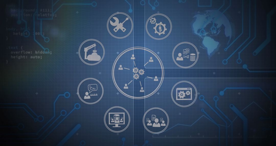 Futuristic Global Technology Connection Network