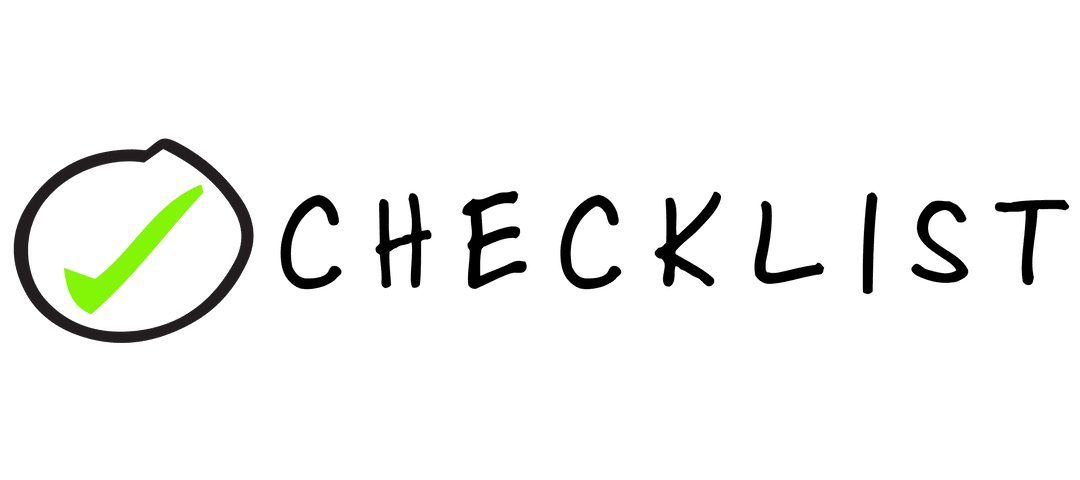 Transparent Checklist Concept with Green Checkmark Symbol