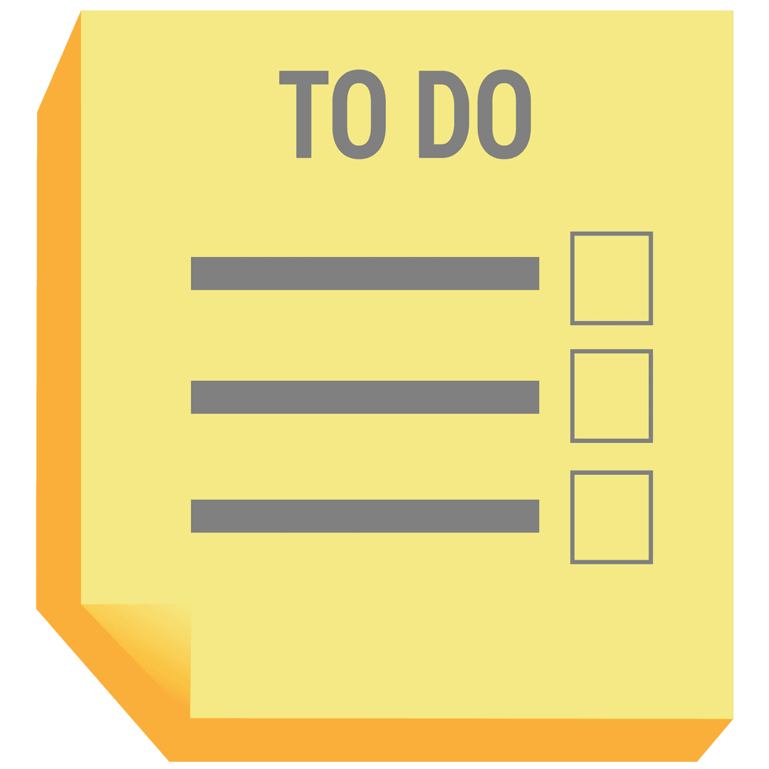 Digital To Do List on Transparent Background with Checkboxes - Download Free Stock Images Pikwizard.com