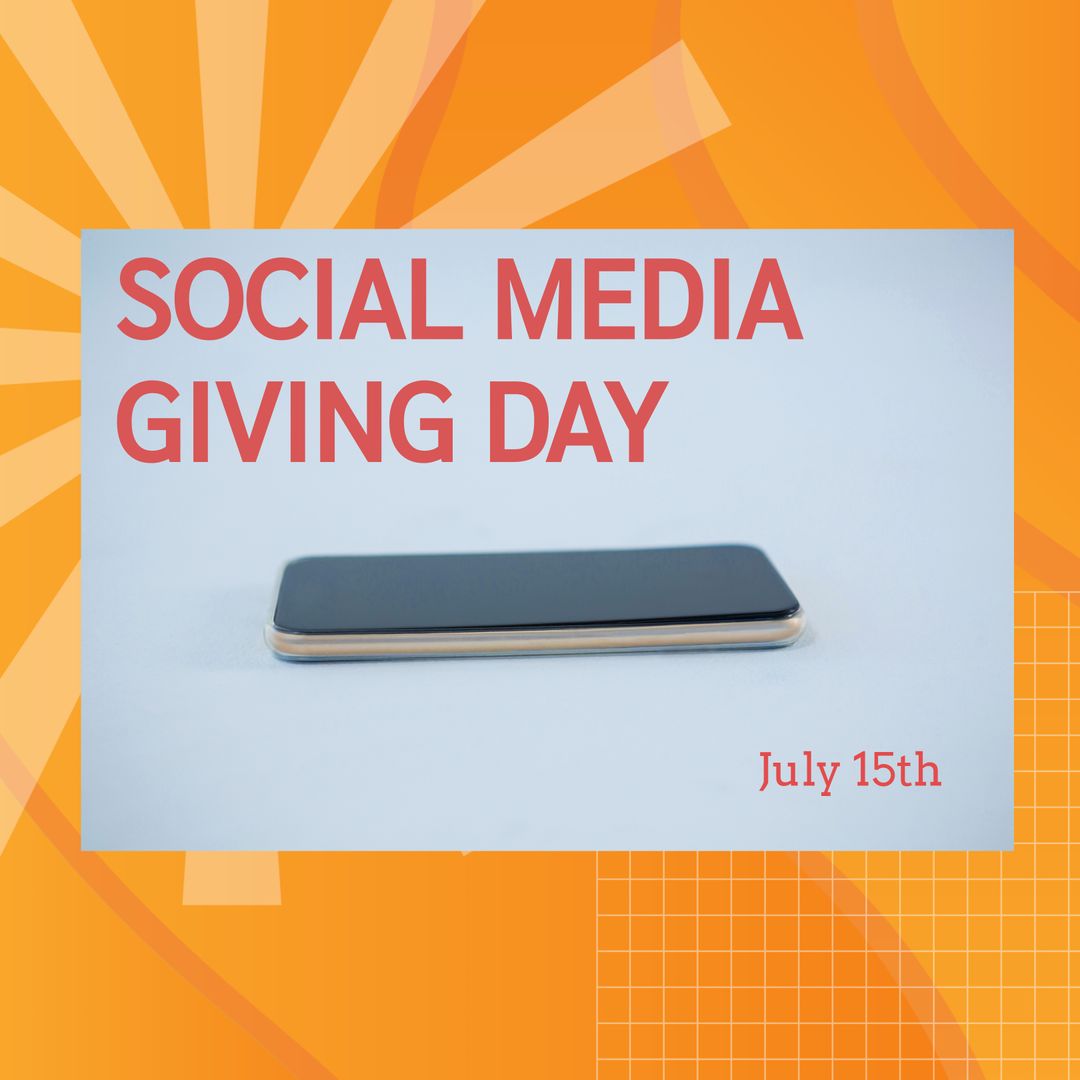 Social Media Giving Day Smartphone Concept Design
