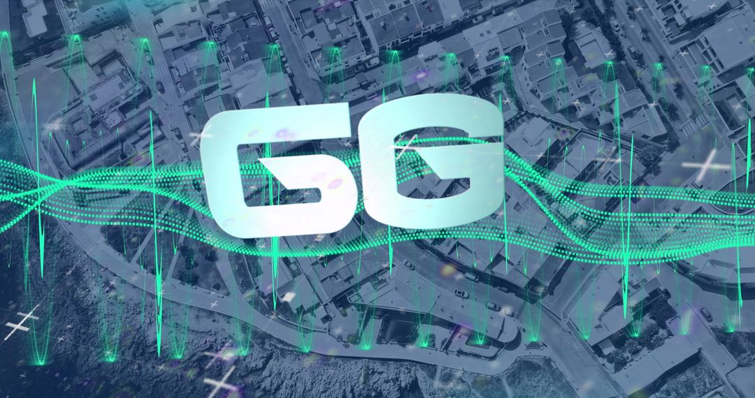 6G Network Innovation with Digital Interface and Cityscape