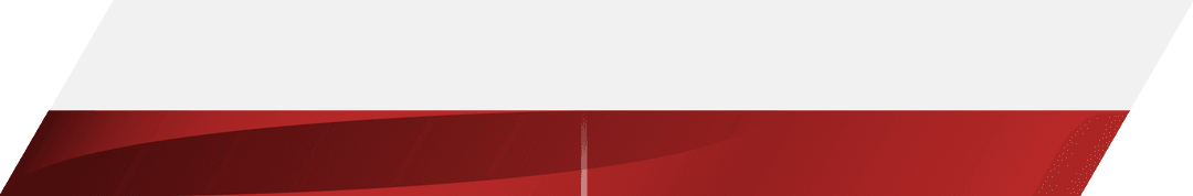 Digital red and white stripes with transparent background