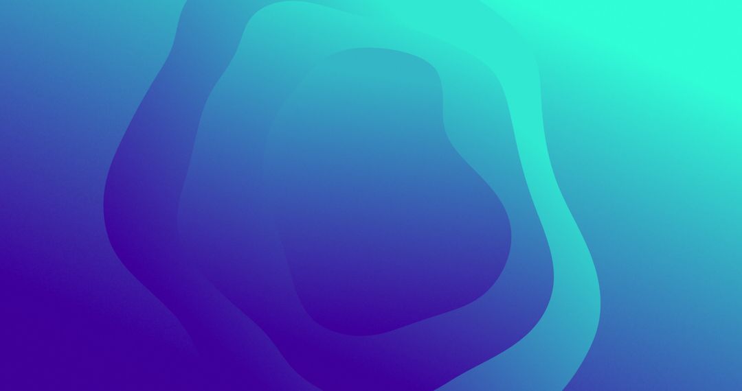 Dynamic Blue Gradient Blurry Abstract Background