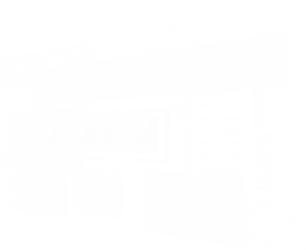 Digital Interface Abstract Data on Transparent Background