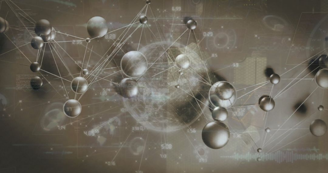 Digital Network of Connections with Data Elements